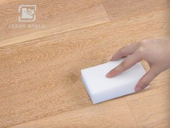 木地板縫隙太臟怎么處理？使用納米海綿一擦即凈