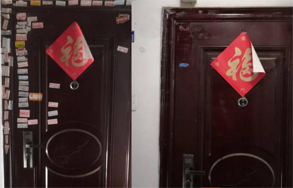 防盜門上的廣告貼紙怎么快速去除？防盜安全門保養(yǎng)妙招